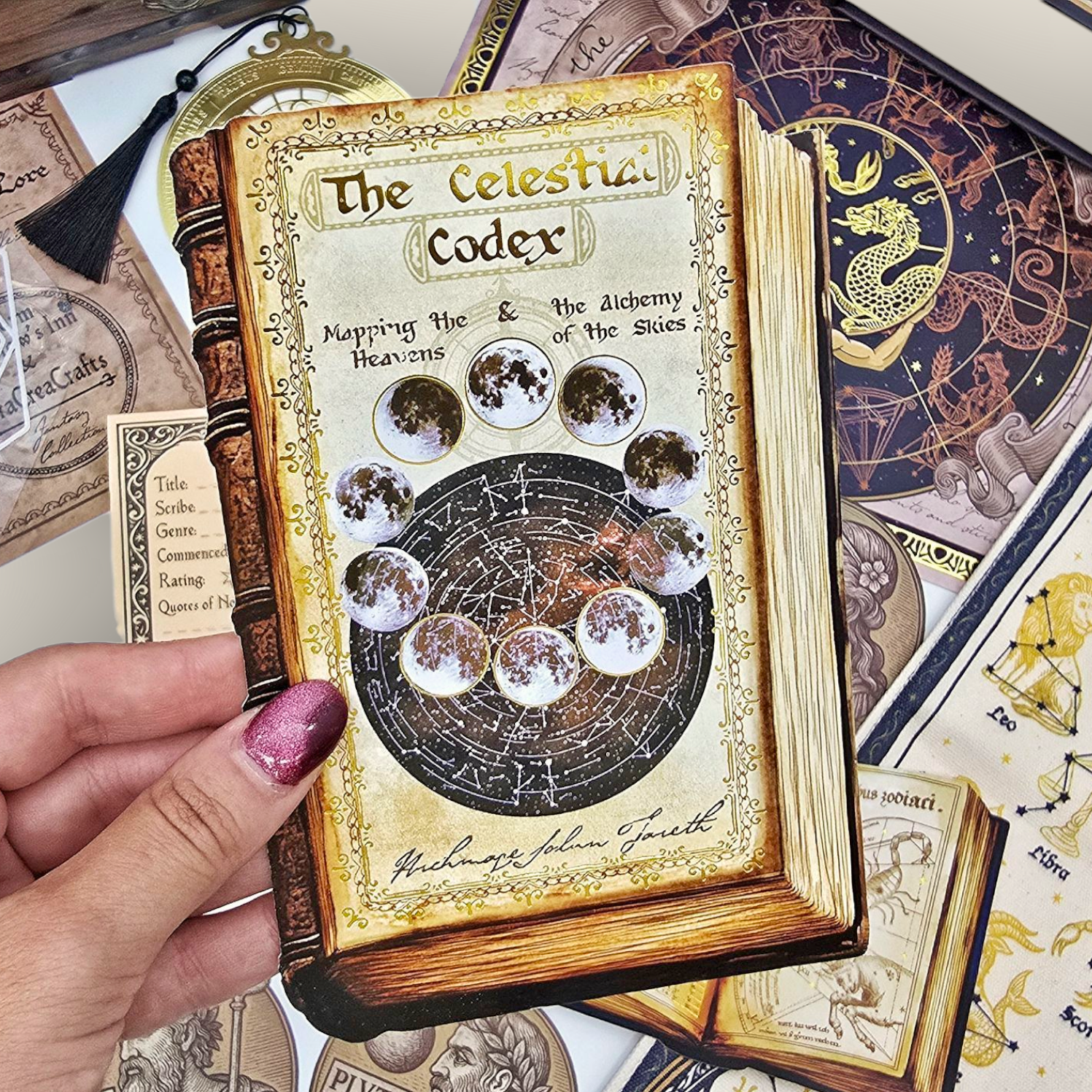 {coming soon!} Legends & Lore: An Astronomer's Legacy Stationery & Craft Box