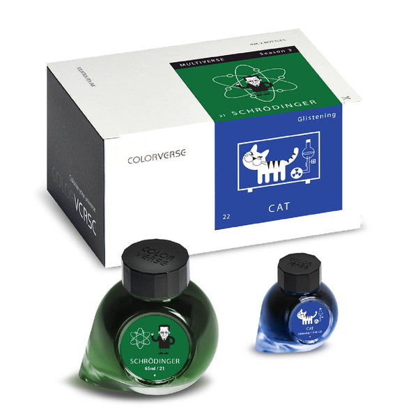 Schrodinger & Cat No. 21/22 Fountain Pen Ink | Season 3