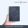 Dark Blue Vintage Classic Style Vegan Leather Journal