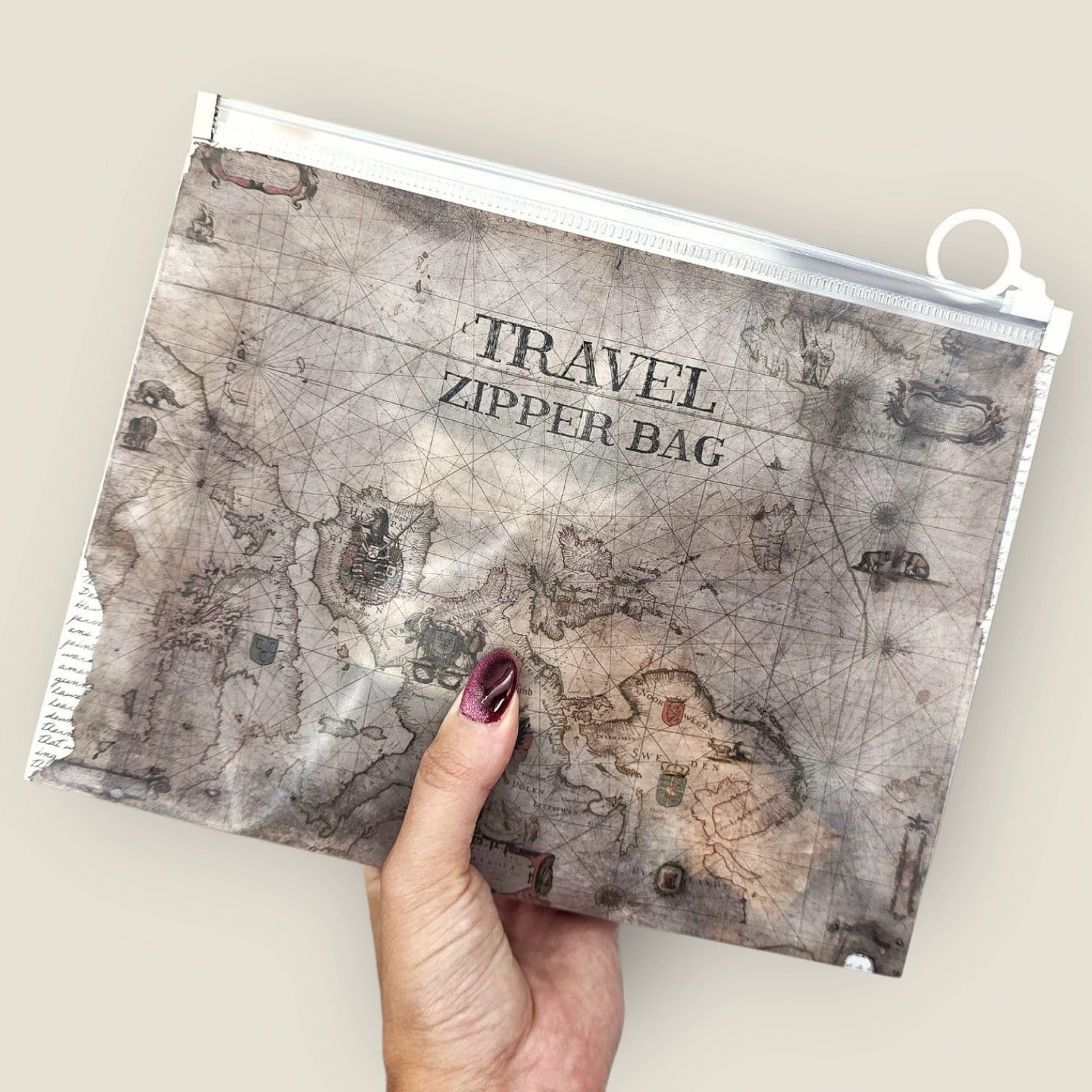 Travel Zipper Envelope