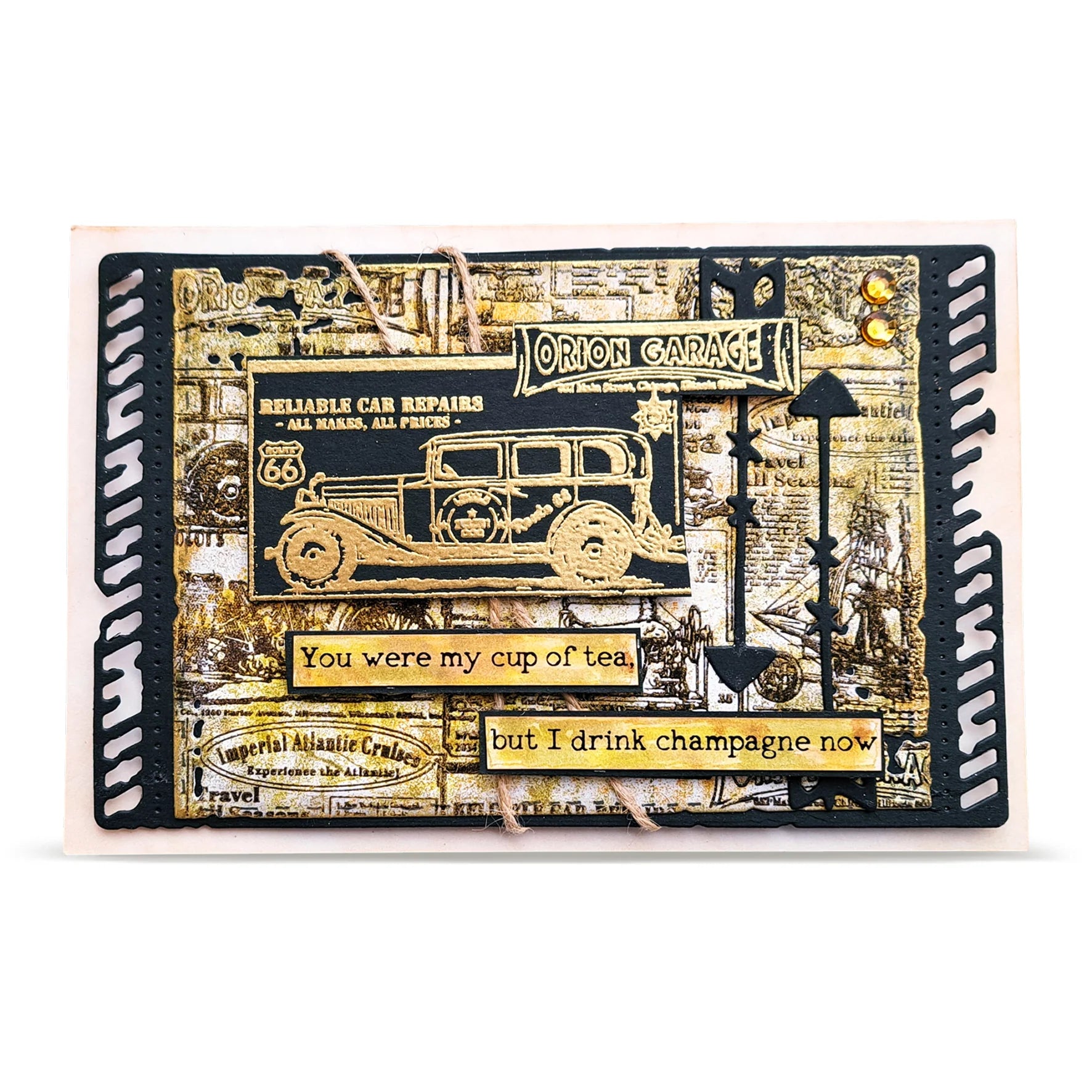Global Gazette A7 Background Stamp No. 1343