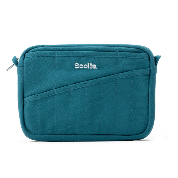 Aquamarine 20-Pocket Studio Pouch