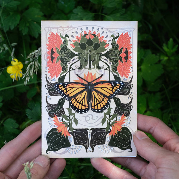 Viceroy Butterfly 'Pop-Out' Greeting Card