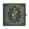 Antique Floral 8x8 Dot Grid Notebook