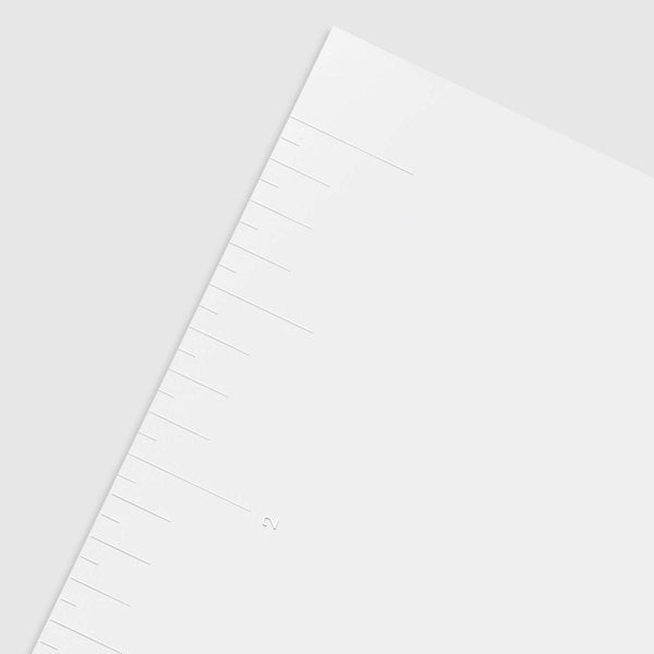 Clear Ruler Journaling Card