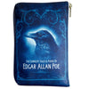 Edgar Allan Poe Book Art Zipper Pouch