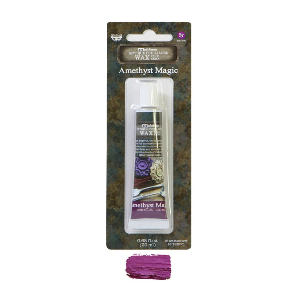 Amethyst Magic Art Alchemy Antique Brilliance Wax | Finnabair