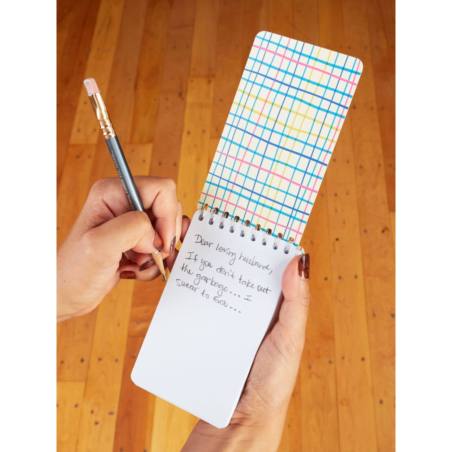 Sweet Reminders Spiral Pocket Notepad