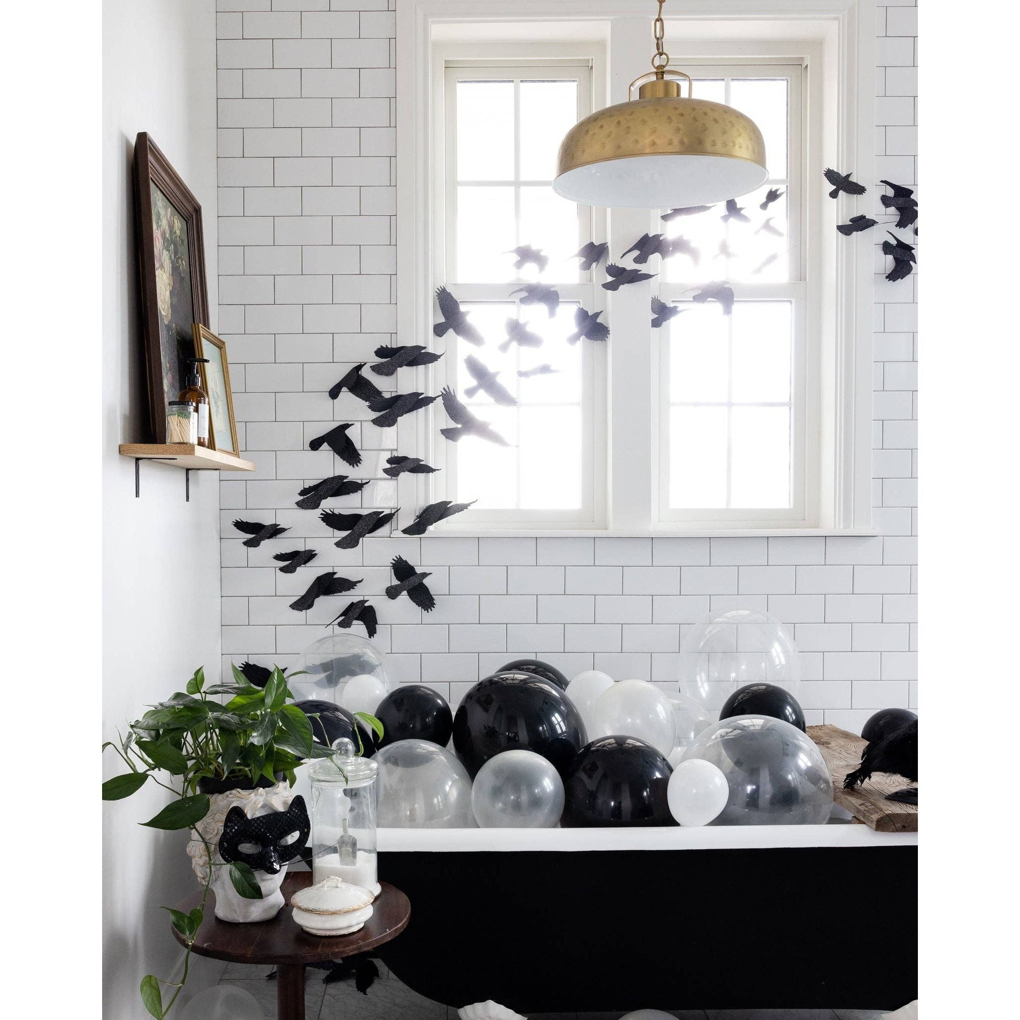 Mystical Flying Ravens Wall Décor