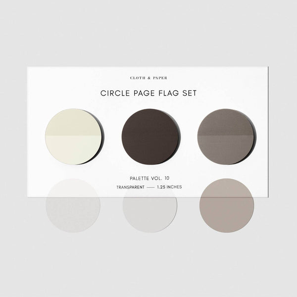 Circle Page Flag Trio