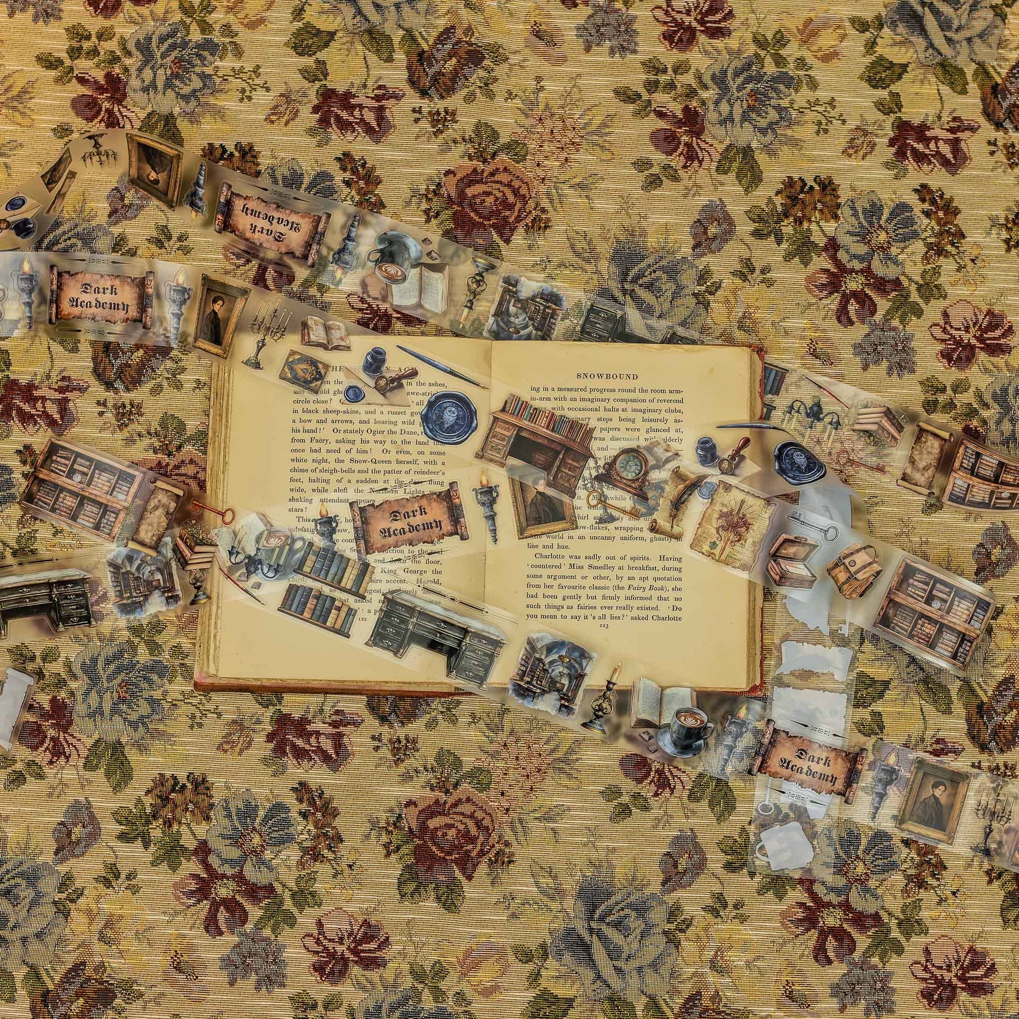 {coming soon!} Libraries Kiss-Cut Transparent Tape