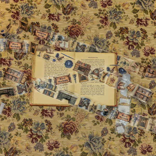 {coming soon!} Libraries Kiss-Cut Transparent Tape