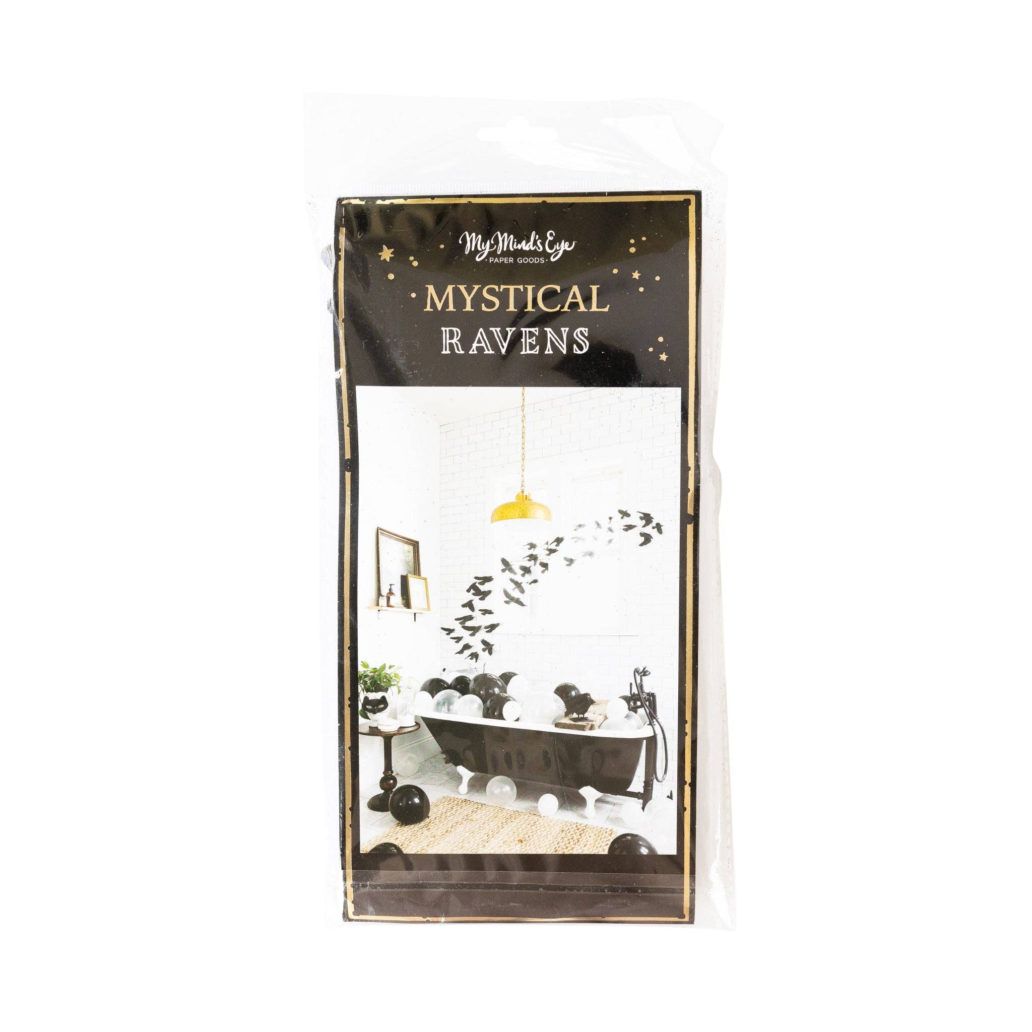 Mystical Flying Ravens Wall Décor