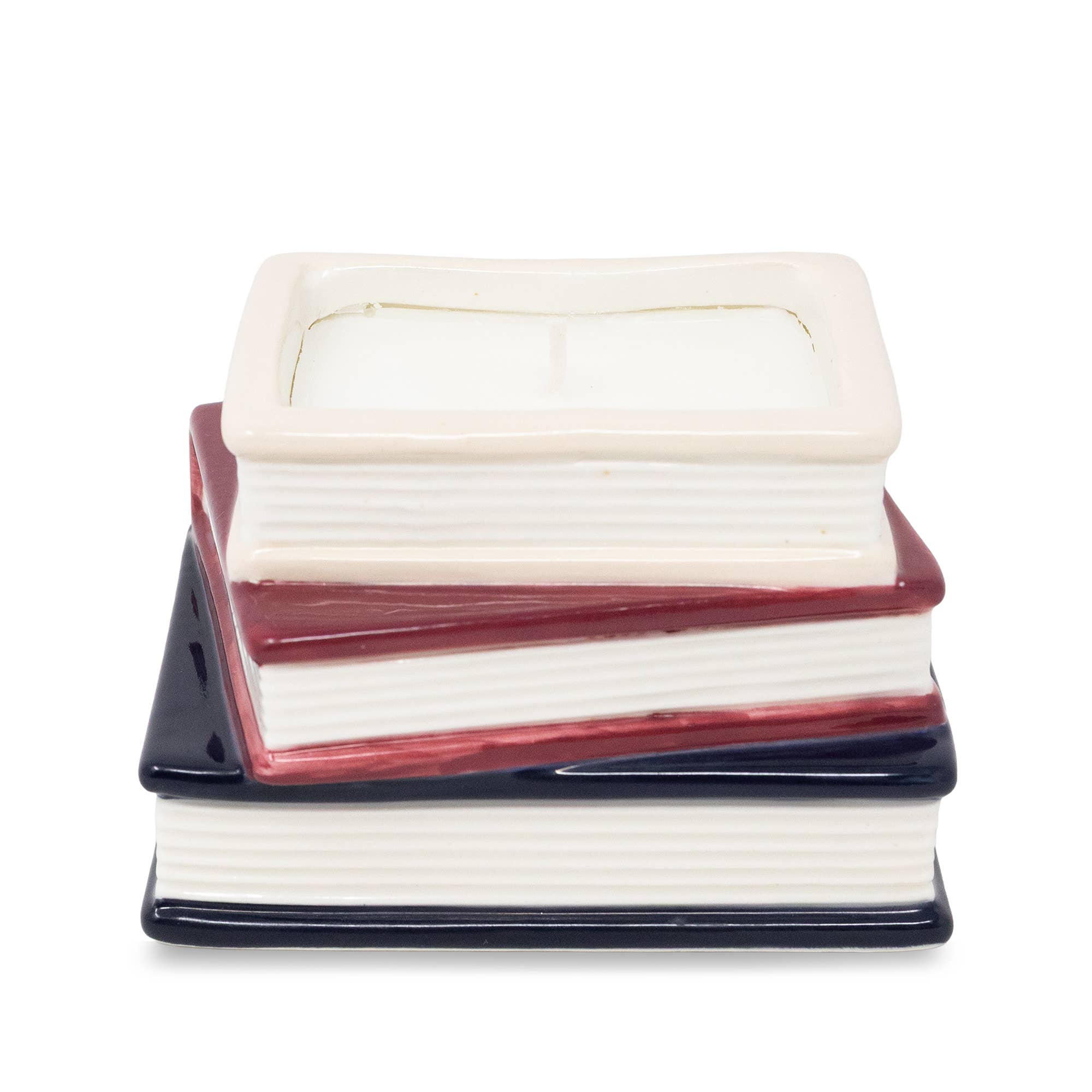 Jane Austen Book Stack Candle | Earl Grey & Honey