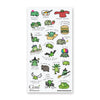 What are Frogs? Vol. 1 Sticker Sheet | @teabag.cartoon