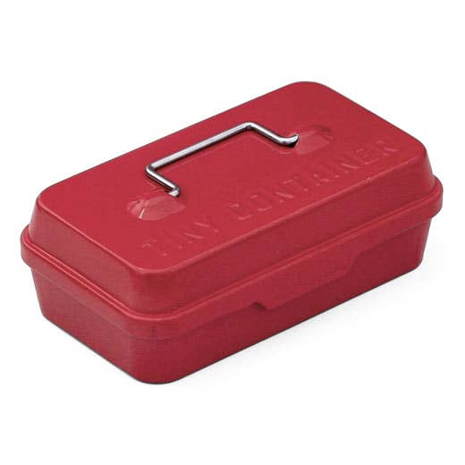 Tiny Retro Toolbox Container Tin