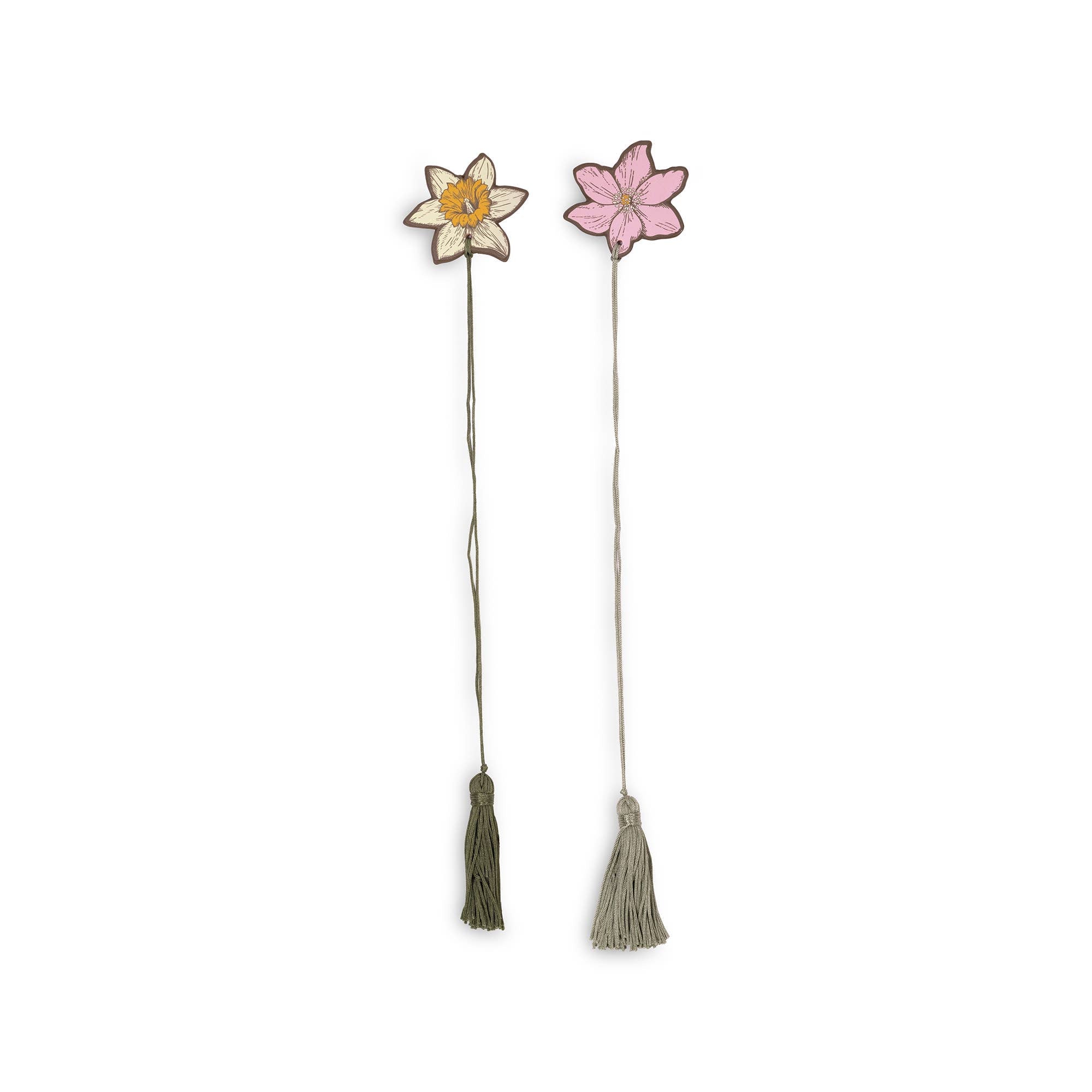 Wildflowers Tassel Bookmark Set