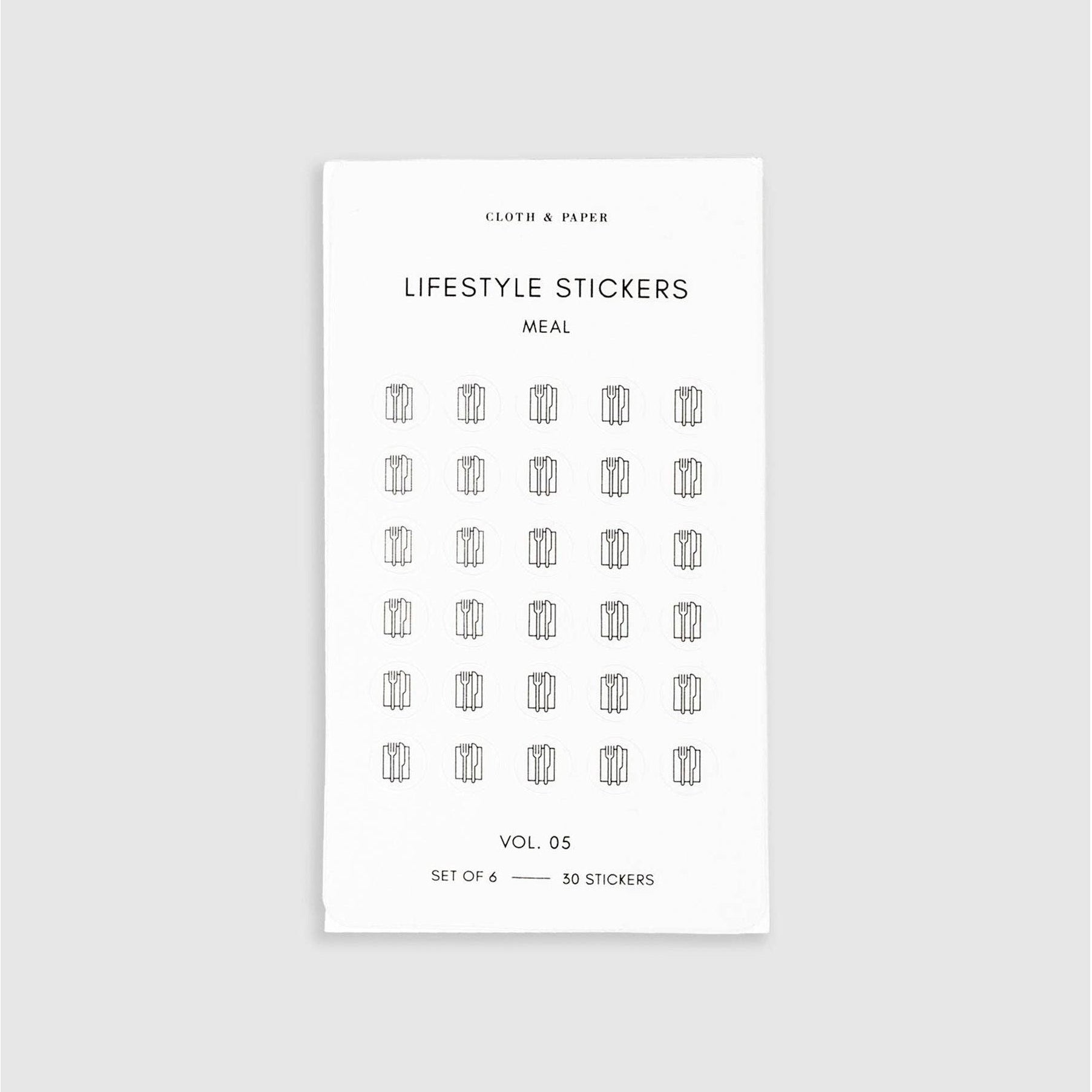 {coming soon!} Lifestyle Transparent Mini Icon Stickers