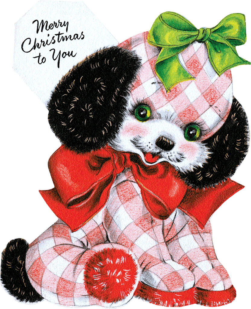 Christmas Cheer Die Cut Greeting Card Packet