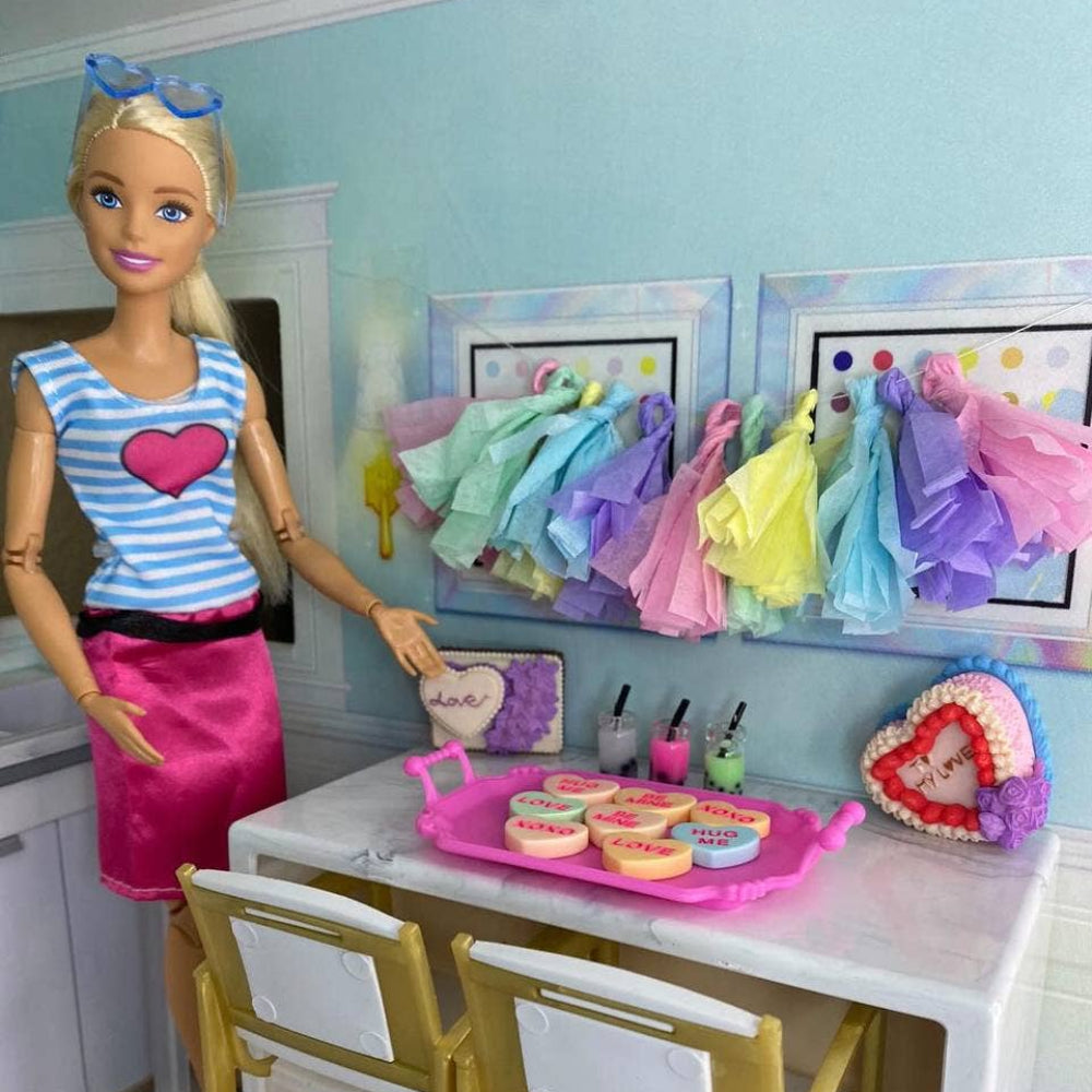 Convo Hearts Flat Backz Embellishment Set