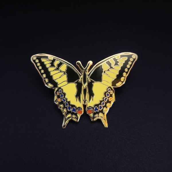 Zodiac Butterfly and Moth Enamel Pin Collection