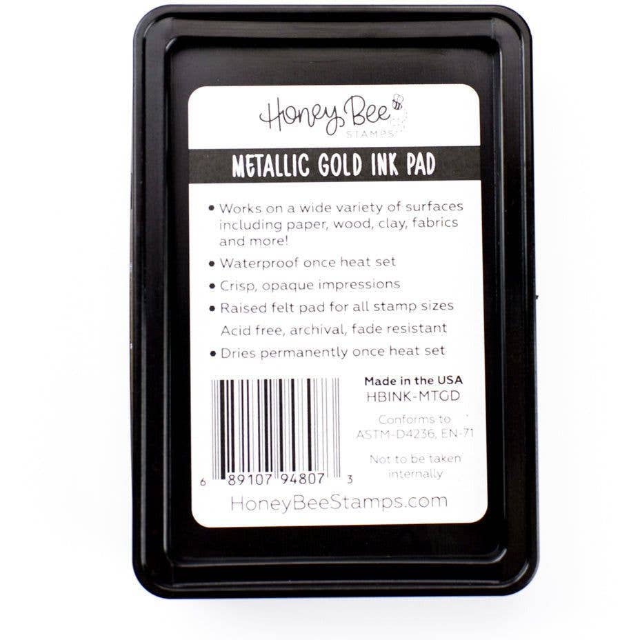 Metallic Gold Pigment Ink Pad