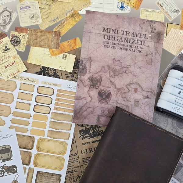 Travel Journal Stationery & Craft Kit