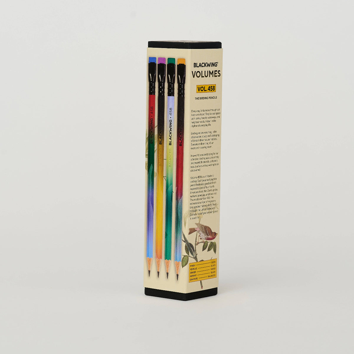 A Tribute to Birding | Blackwing Pencils Volume 458 {Set of 12} | Limited Edition
