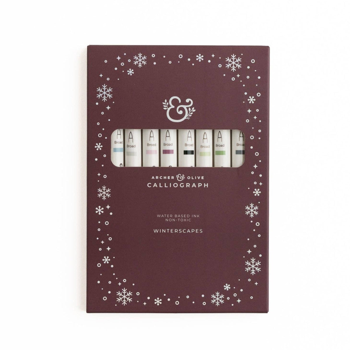 Winterscapes Calliographs | Set of 10