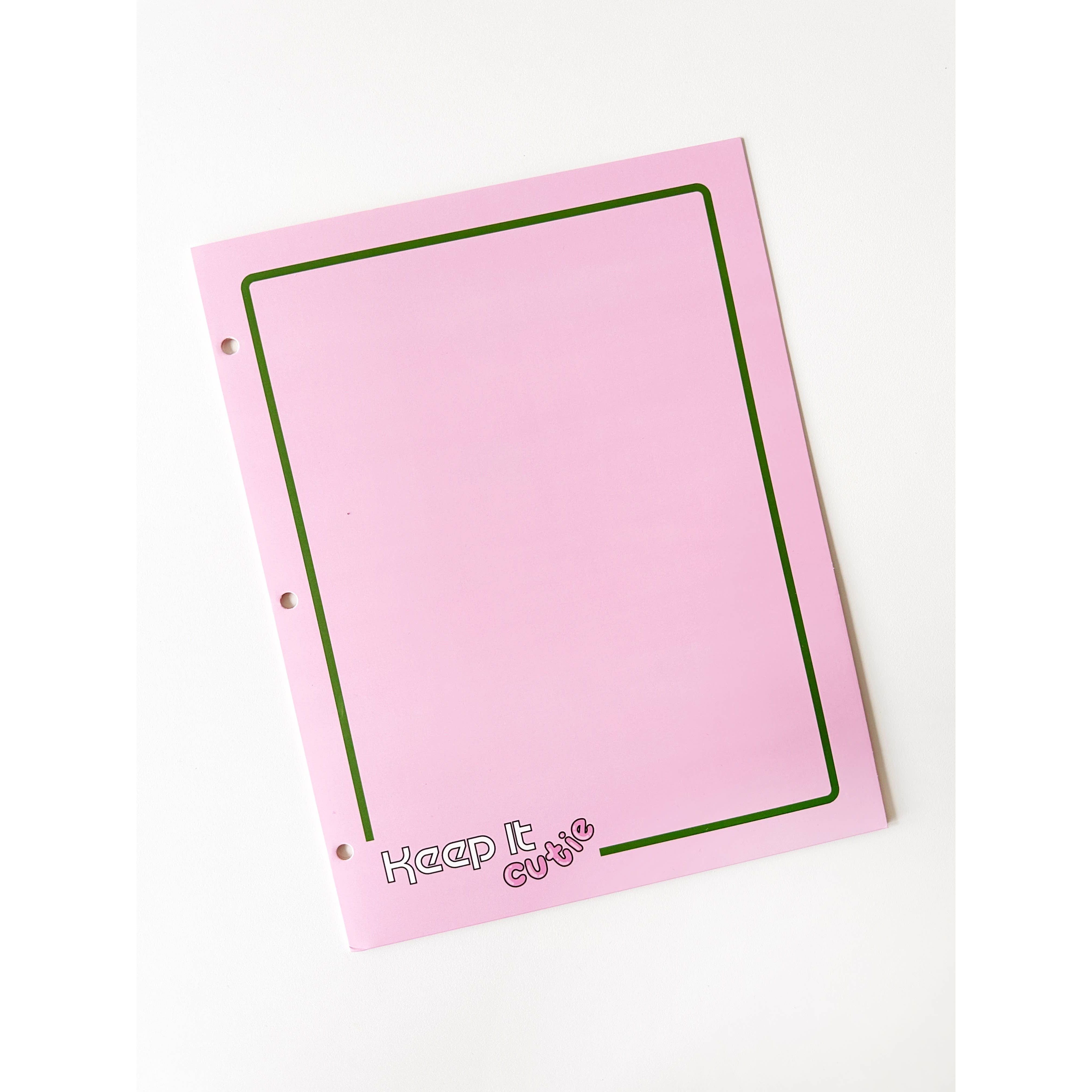 Pinstripe Collection Pocket Folders