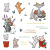 Meow & Furever 6x8 Clear Stamp Set