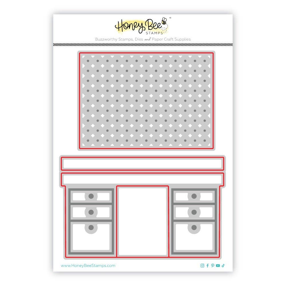 Pegboard and Desk Lovely Layers Die Set