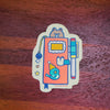 Weekly Journal Holographic Vinyl Sticker