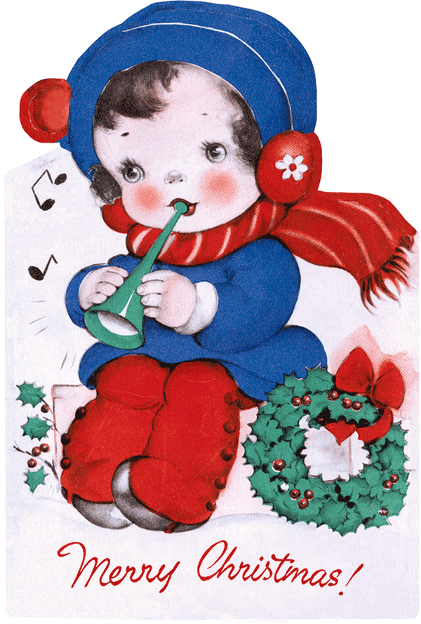 Christmas Cheer Die Cut Greeting Card Packet