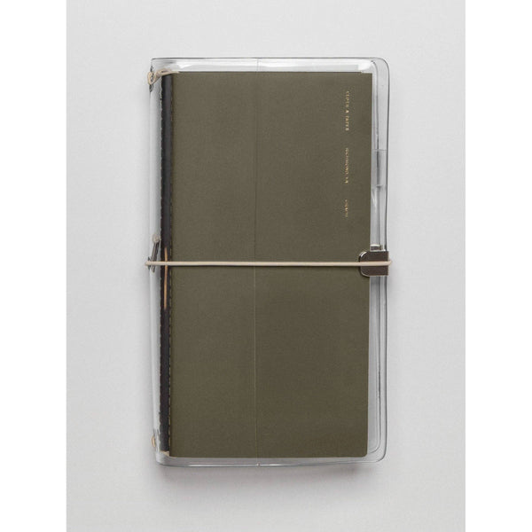 {coming soon!} Clear Vinyl A5 Slim Travel Notebook Cover