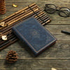 Dark Blue Vintage Classic Style Vegan Leather Journal