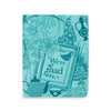 Blue Alice in Wonderland Small Book Vase