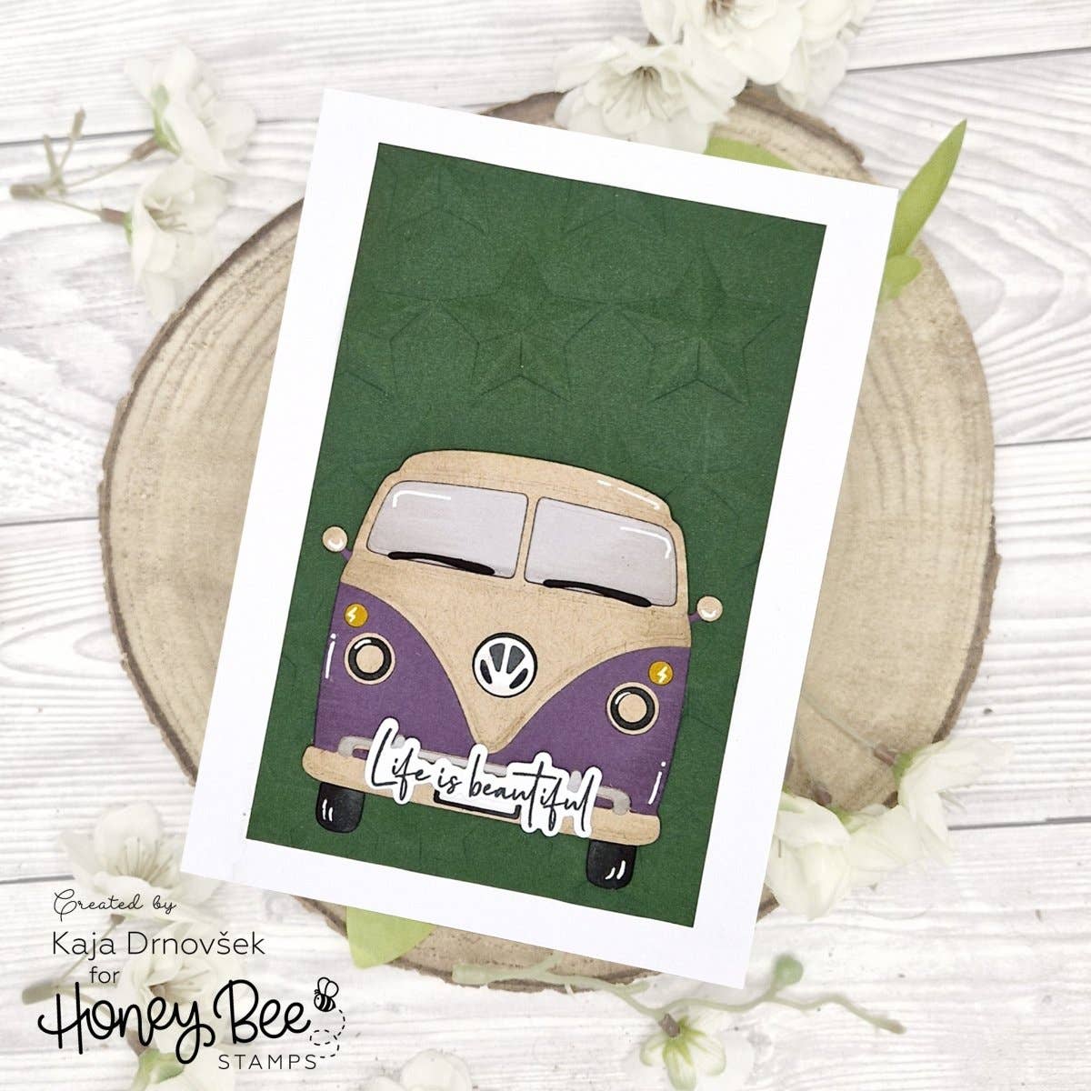 Star Spangled 3D A7 Embossing Folder