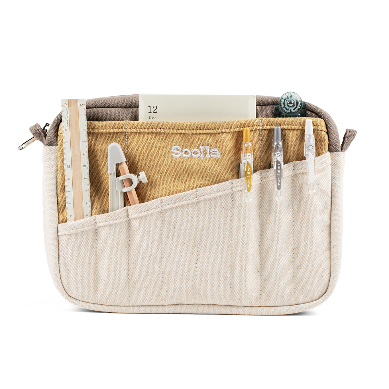 Driftwood 20-Pocket Stationery/Artist Pouch