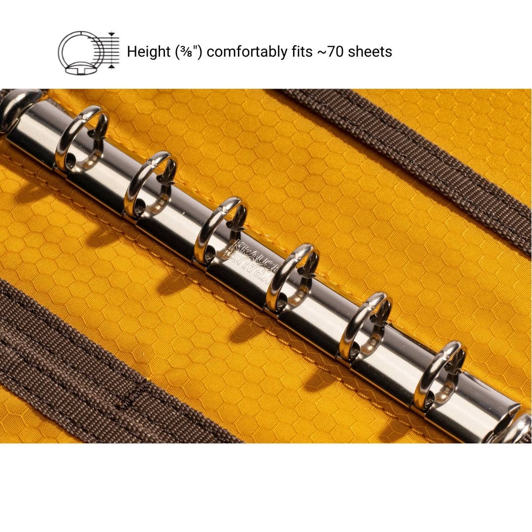 Field Binder A7 6-Ring Travel Journal