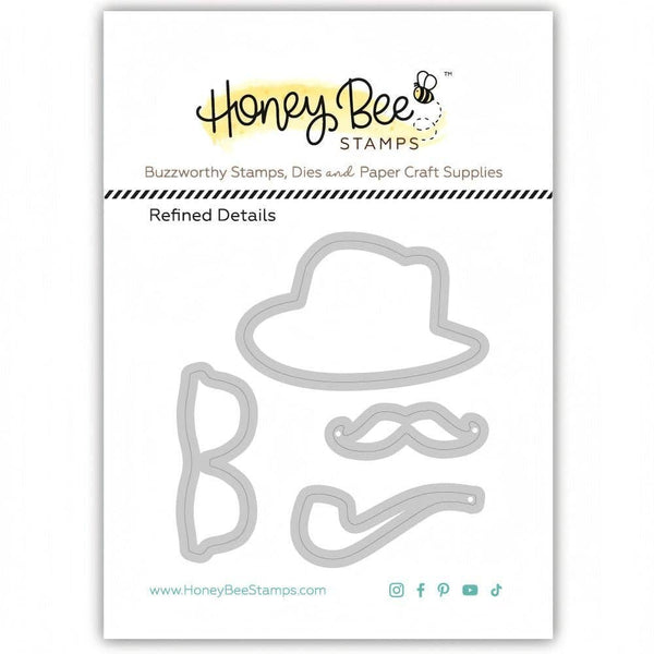 Refined Details 6x6 Layering Stencils + Coordinating Die Set