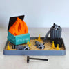 Illuminated Dumpster Fire Zen Garden Mini Desk Decor