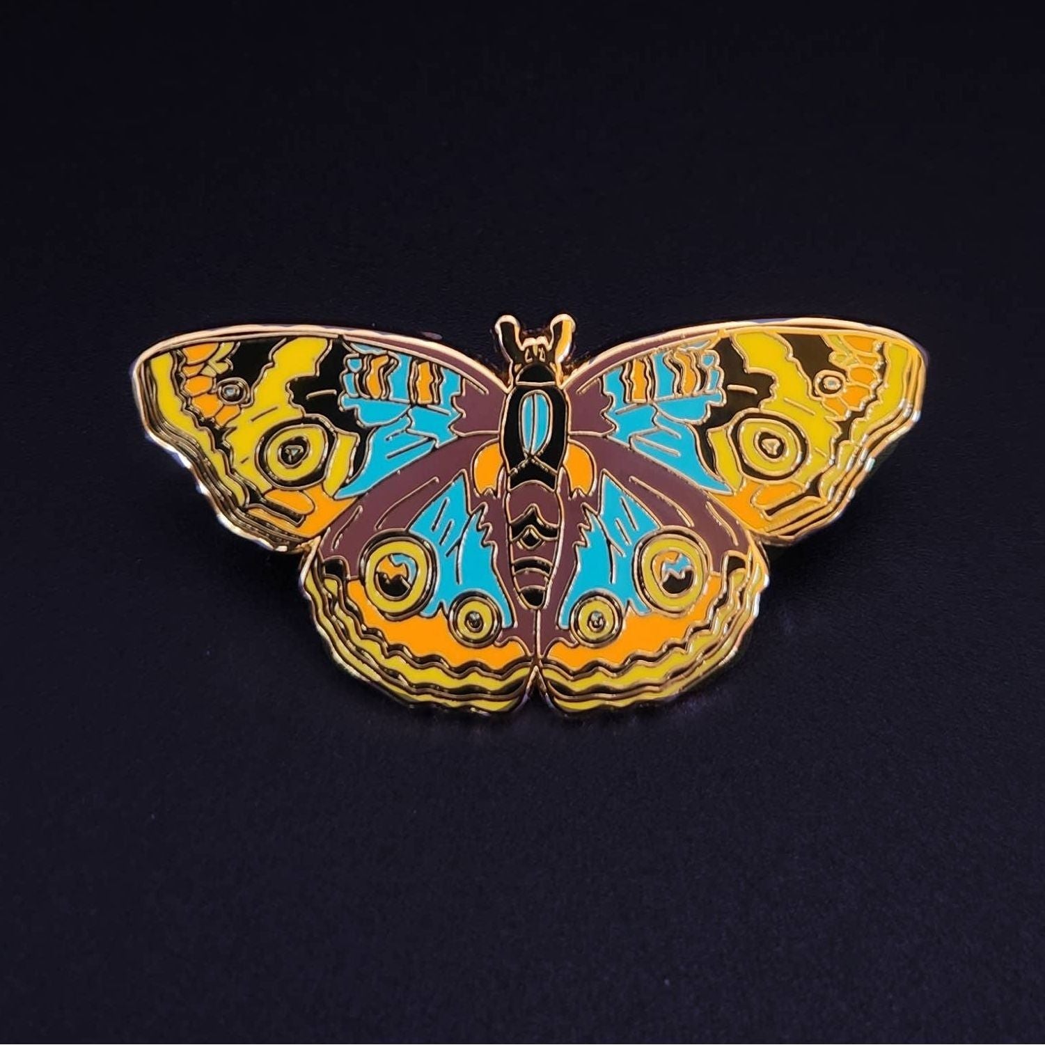 Zodiac Butterfly and Moth Enamel Pin Collection