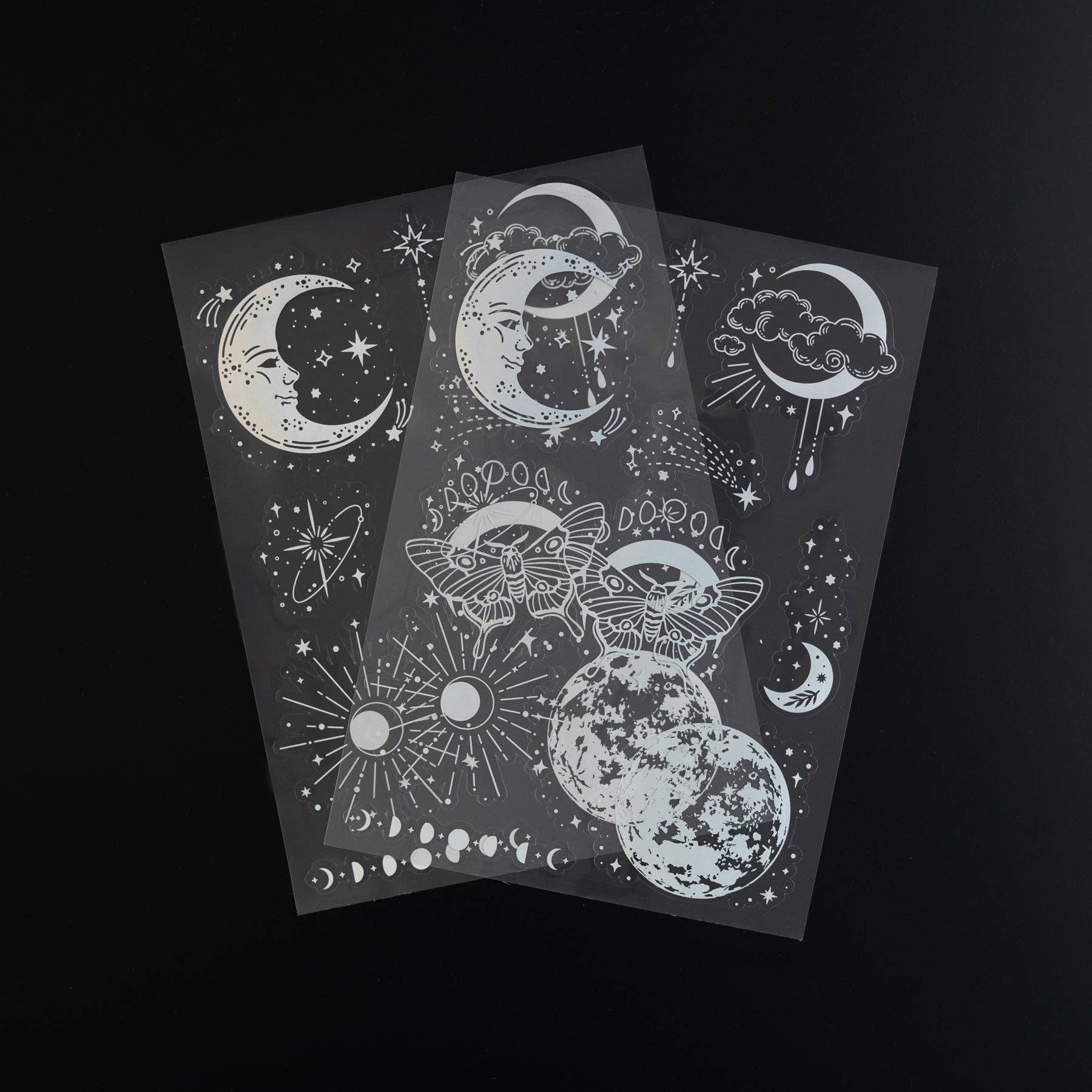 Lunar Veil Sticker Set