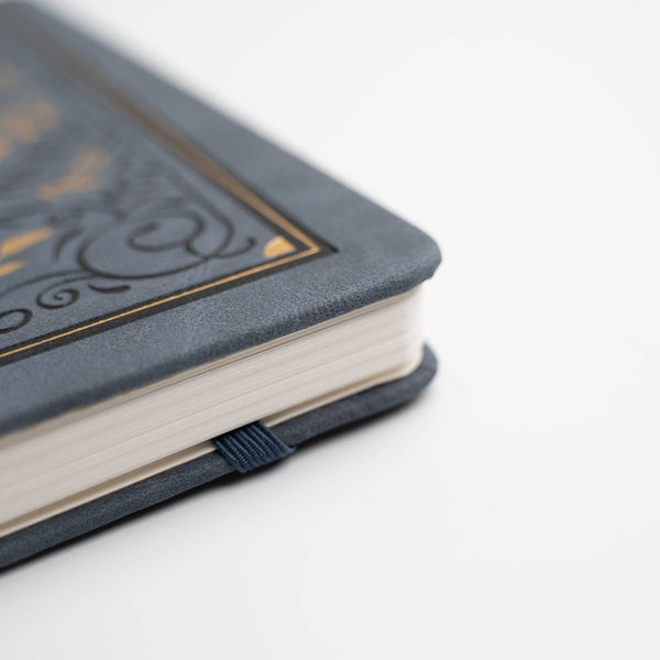 Storybook in Navy A5 Dot Grid Notebook