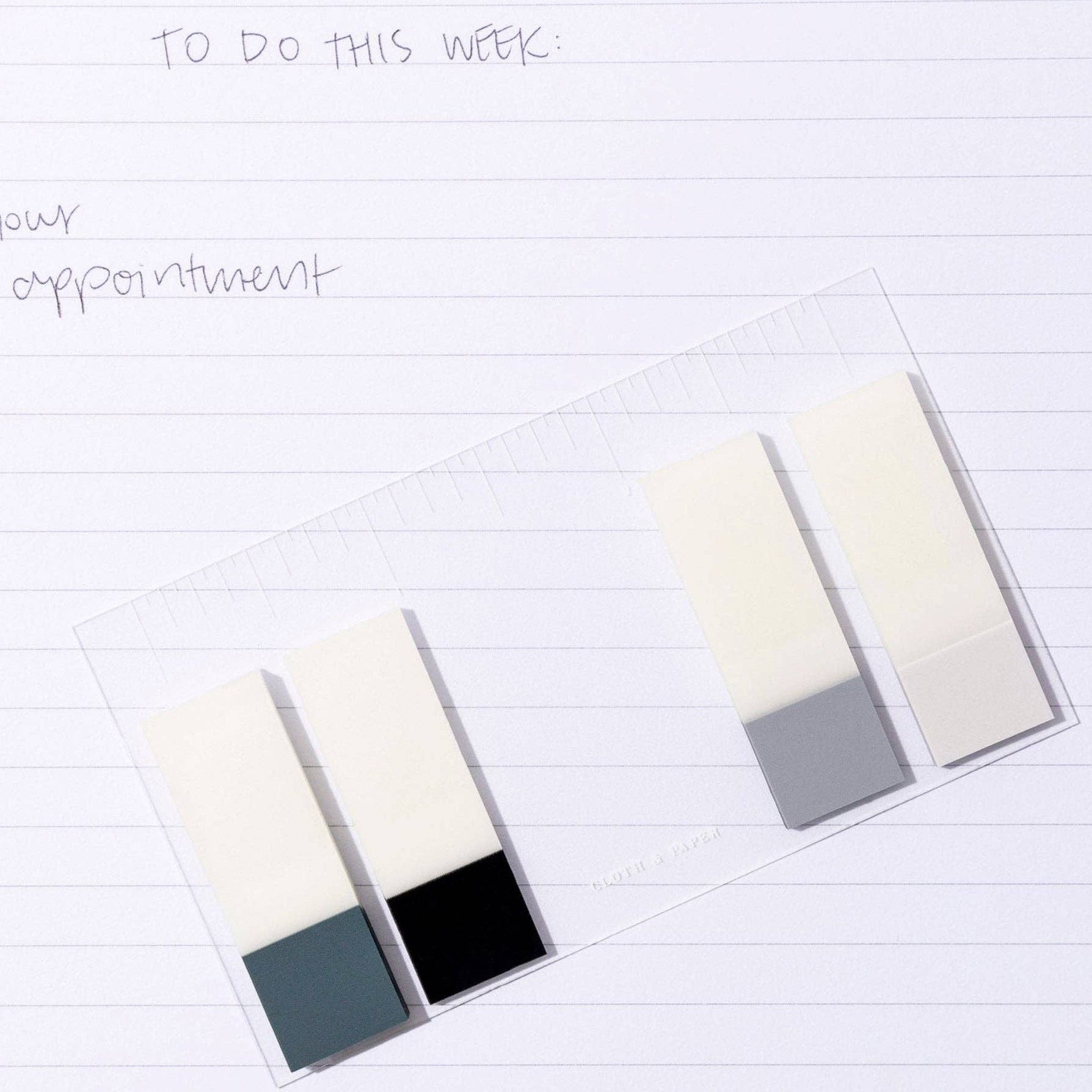 Clear Ruler Journaling Card