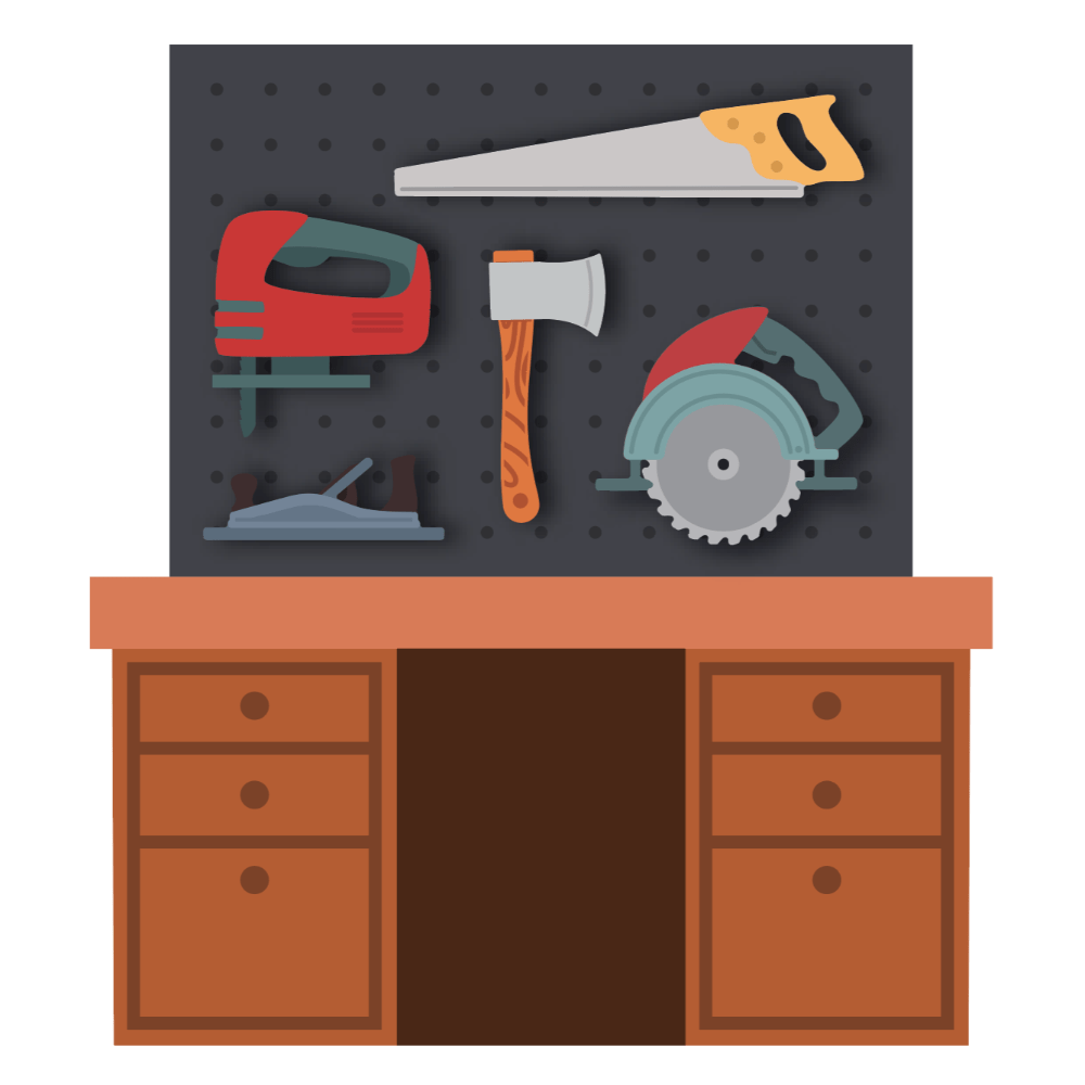 Pegboard and Desk Lovely Layers Die Set
