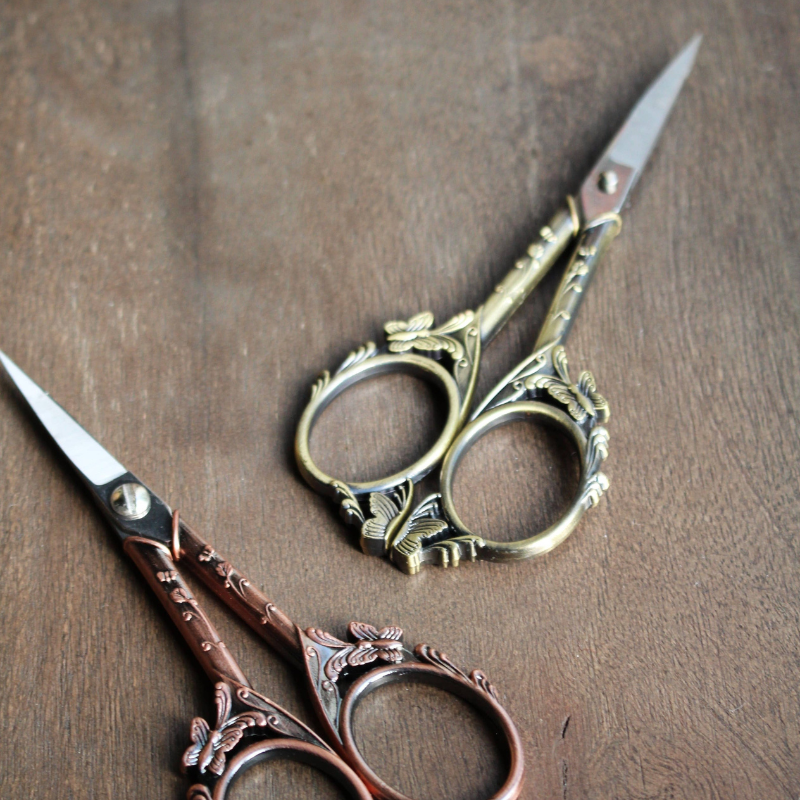 Butterfly Embroidery Scissors {Antique Gold}