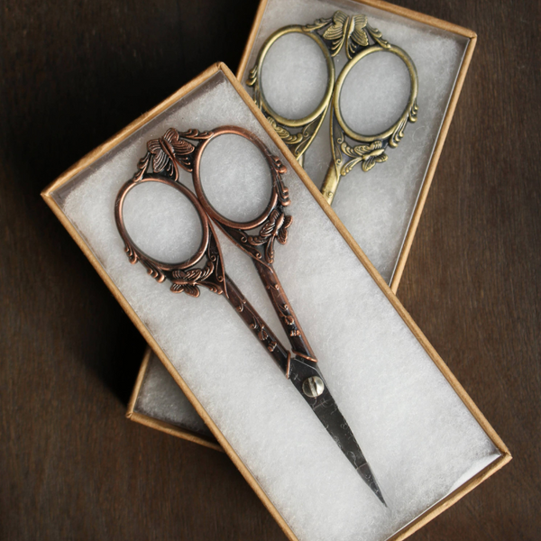 Butterfly Embroidery Scissors {Antique Gold}