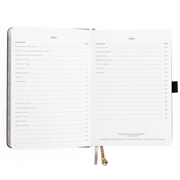 Books of Beauty A5 Reading Journal